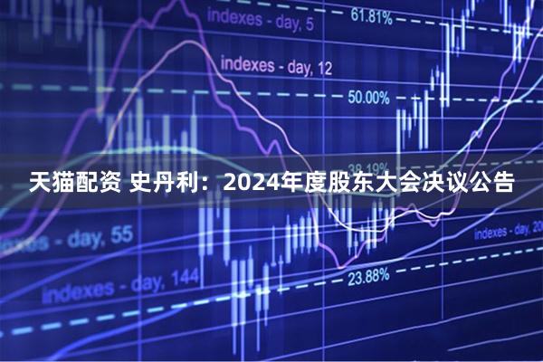 天猫配资 史丹利：2024年度股东大会决议公告